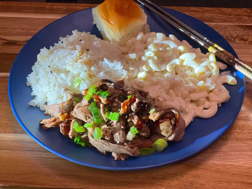 Hawaiian Beef Plate
